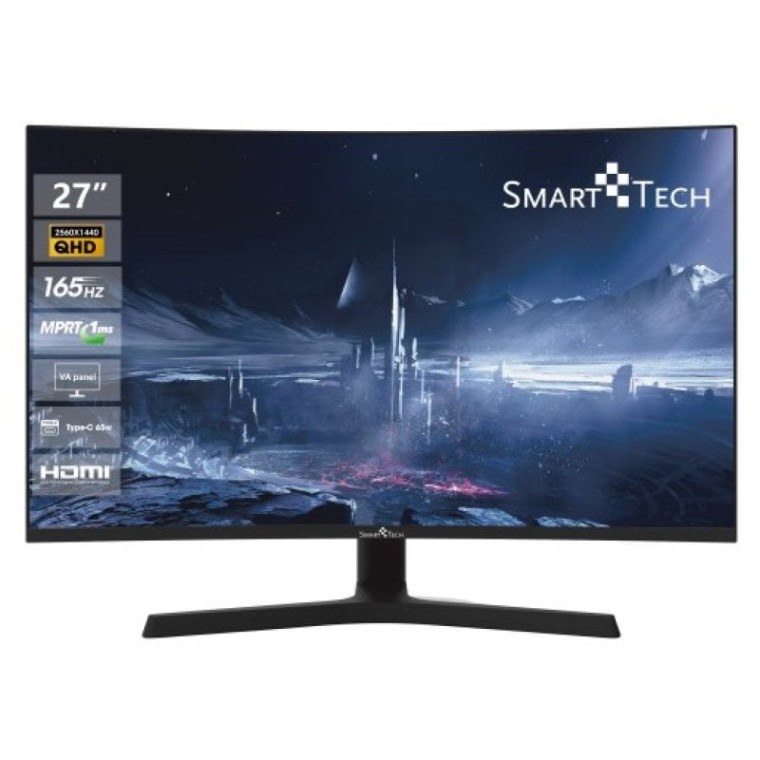 Smart Tech 270G02QVC 27" LED QHD 165Hz FreeSync USB-C Curva