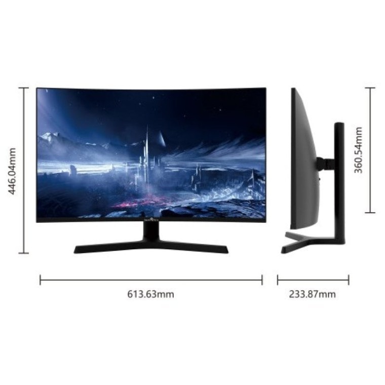 Smart Tech 270G02QVC 27" LED QHD 165Hz FreeSync USB-C Curva