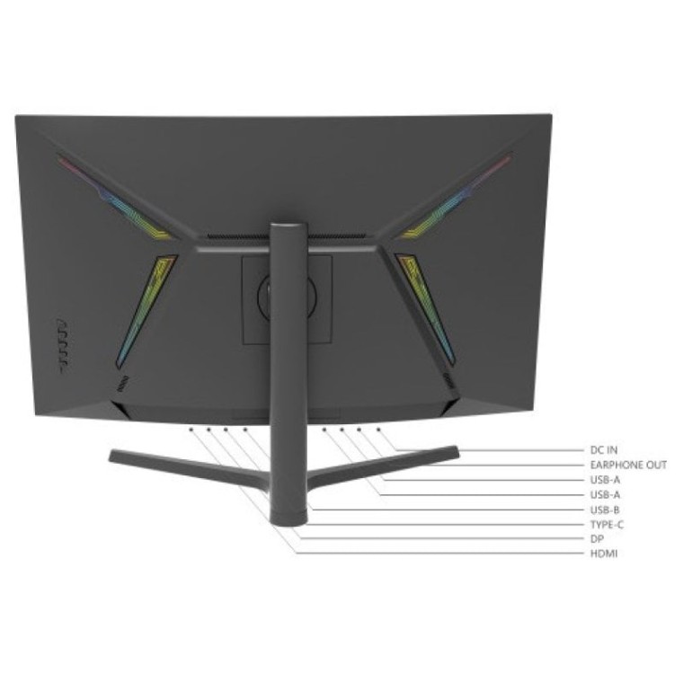 Smart Tech 315G01FVC 32" LED FullHD 240Hz FreeSync USB-C Curva