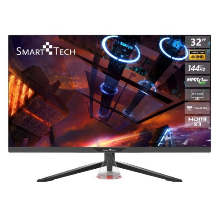 Smart Tech 315G01UIF 31.5" LED IPS UltraHD 4K 144Hz FreeSync USB-C