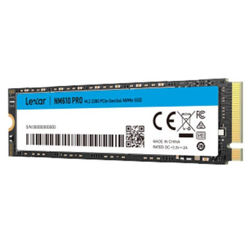 Disco Duro Lexar NM610PRO 2TB SSD M.2 PCI Express 3.0 NVMe