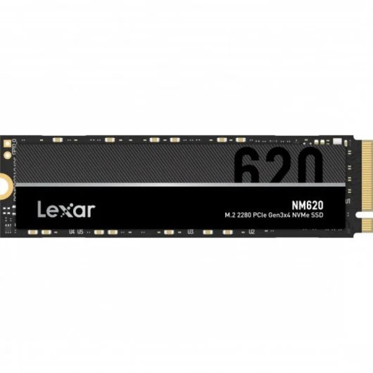 Lexar NM620 512GB SSD M.2 PCIe 3.0 3D TLC NAND NVMe