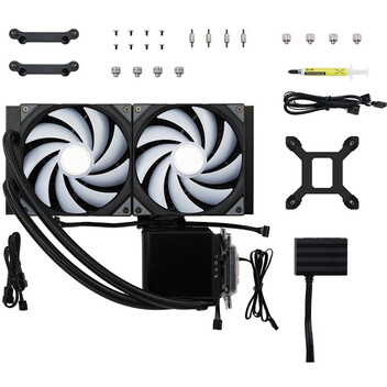 Tryx Panorama 280 ARGB Kit Refrigeración Líquida 280mm Negro Tryx Panorama 280 ARGB Kit Refrigeración Líquida 280mm Negro