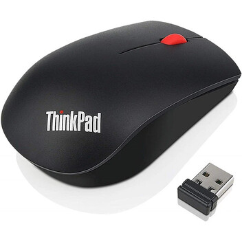 Lenovo Thinkpad Essential Ratón Óptico Inalámbrico 1200 DPI Negro Lenovo Thinkpad Essential Ratón Óptico Inalámbrico 1200 DPI Negro