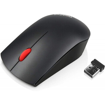 Lenovo Thinkpad Essential Ratón Óptico Inalámbrico 1200 DPI Negro Lenovo Thinkpad Essential Ratón Óptico Inalámbrico 1200 DPI Negro