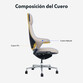 Silla Ejecutiva de Cuero de Lujo LS12 (LS12)