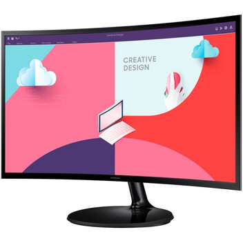 Monitor Samsung S36C 27" Curvo Full HD 75Hz VA FreeSync Flicker Free Negro