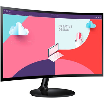 Monitor Samsung S36C 27" Curvo Full HD 75Hz VA FreeSync Flicker Free Negro