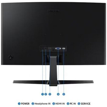 Monitor Samsung 27″ 1080p 100Hz VA Curvo 1800R Eye Saver HDMI Gaming Monitor Samsung 27″ 1080p 100Hz VA Curvo 1800R Eye Saver HDMI Gaming