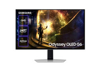 Monitor Samsung 27″ QHD 240Hz OLED FreeSync G-SYNC Smart TV Plata