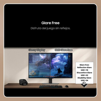 Monitor Samsung Odyssey G6 27" QHD 500Hz OLED G-Sync FreeSync CoreSync CoreLighting+ Plata Monitor Samsung Odyssey G6 27" QHD 500Hz OLED G-Sync FreeSync CoreSync CoreLighting+ Plata