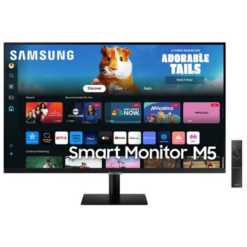 Monitor Samsung Smart Monitor M5 LS32DM500EUXEN 32" LED VA FullHD