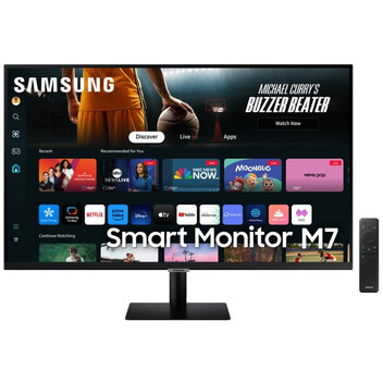 Monitor Samsung Smart Monitor M7 LS32DM700UUXEN 32" LED VA UltraHD 4K USB-C