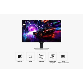 Monitor Samsung LS32FG814SUXEN 32" 4K UHD 240Hz OLED FreeSync Premium Pro HDR10+ Quantum Dot Plata Monitor Samsung LS32FG814SUXEN 32" 4K UHD 240Hz OLED FreeSync Premium Pro HDR10+ Quantum Dot Plata