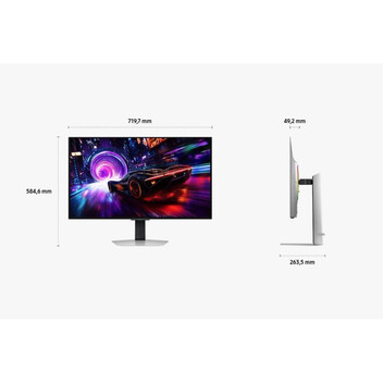 Monitor Samsung LS32FG814SUXEN 32" 4K UHD 240Hz OLED FreeSync Premium Pro HDR10+ Quantum Dot Plata Monitor Samsung LS32FG814SUXEN 32" 4K UHD 240Hz OLED FreeSync Premium Pro HDR10+ Quantum Dot Plata
