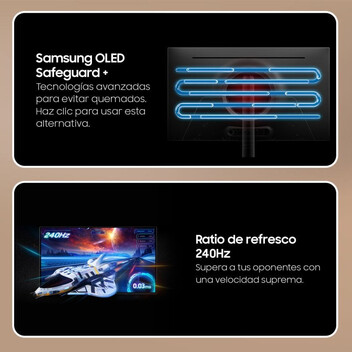 Monitor Samsung Odyssey OLED G8 LS32FG816SUXEN 32" QD-OLED UltraHD 4K 240Hz 0.03ms HDR400 FreeSync P Monitor Samsung Odyssey OLED G8 LS32FG816SUXEN 32" QD-OLED UltraHD 4K 240Hz 0.03ms HDR400 FreeSync P