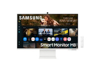 Monitor Samsung M80F 32" 4K Ultra HD 60Hz VA Smart HDR10+ Blanco USB-C Altura Ajustable
