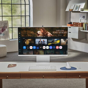 Monitor Samsung M80F 32" 4K Ultra HD 60Hz VA Smart HDR10+ Blanco USB-C Altura Ajustable Monitor Samsung M80F 32" 4K Ultra HD 60Hz VA Smart HDR10+ Blanco USB-C Altura Ajustable
