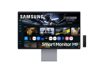 Monitor Samsung M90SF 32" 4K UHD 165Hz OLED FreeSync Premium Pro Smart Plata
