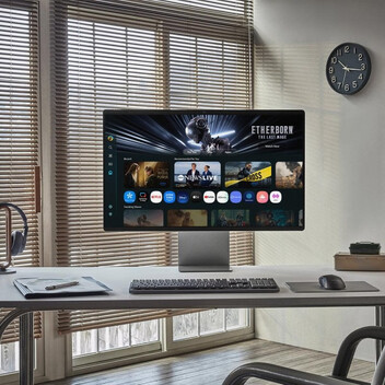 Monitor Samsung M90SF 32" 4K UHD 165Hz OLED FreeSync Premium Pro Smart Plata Monitor Samsung M90SF 32" 4K UHD 165Hz OLED FreeSync Premium Pro Smart Plata