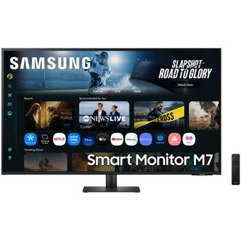 Monitor Samsung M70F 43" 4K Ultra HD 60Hz VA Smart HDR10 Game Bar Bluetooth
