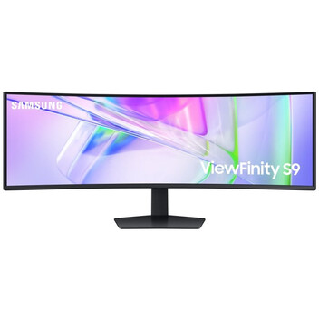 Monitor Samsung ViewFinity S9 S95UC 49" LED VA UltraWide Dual QHD 120Hz HDR 400 Curva USB-C