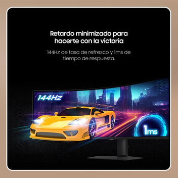 Monitor Samsung Odyssey G9 LS49FG916EUXEN 49" LED VA UltraWide DQHD 144Hz HDR600 FreeSync Premium Pr