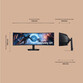 Monitor Samsung Odyssey G9 LS49FG916EUXEN 49" LED VA UltraWide DQHD 144Hz HDR600 FreeSync Premium Pr