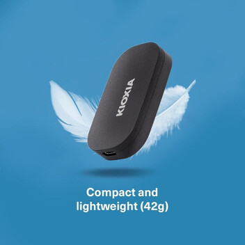 Disco Duro Kioxia Exceria Plus G2 SSD Portátil 1050 MB/s USB 3.2 Gen2 2TB