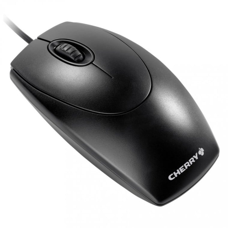 Cherry M-5450 Ratón Óptico 1000DPI Negro