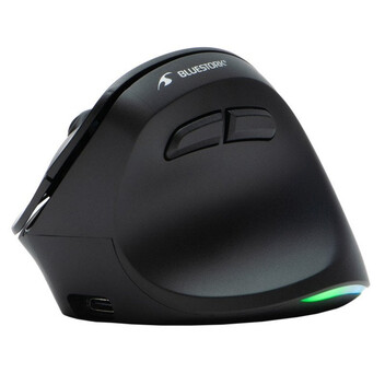 Bluestork Ergo Lumi Ratón Vertical Ergonómico Inalámbrico para Mano Derecha RGB 2400 DPI Negro Bluestork Ergo Lumi Ratón Vertical Ergonómico Inalámbrico para Mano Derecha RGB 2400 DPI Negro
