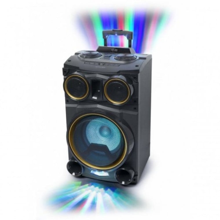 Muse M-1938 DJ Altavoz Bluetooth Party Box 500W Negro