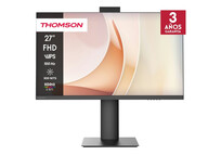 Monitor Thomson Supreme Business 27" LED IPS FullHD 100Hz Altavoces Altura Ajustable USB-C Webcam