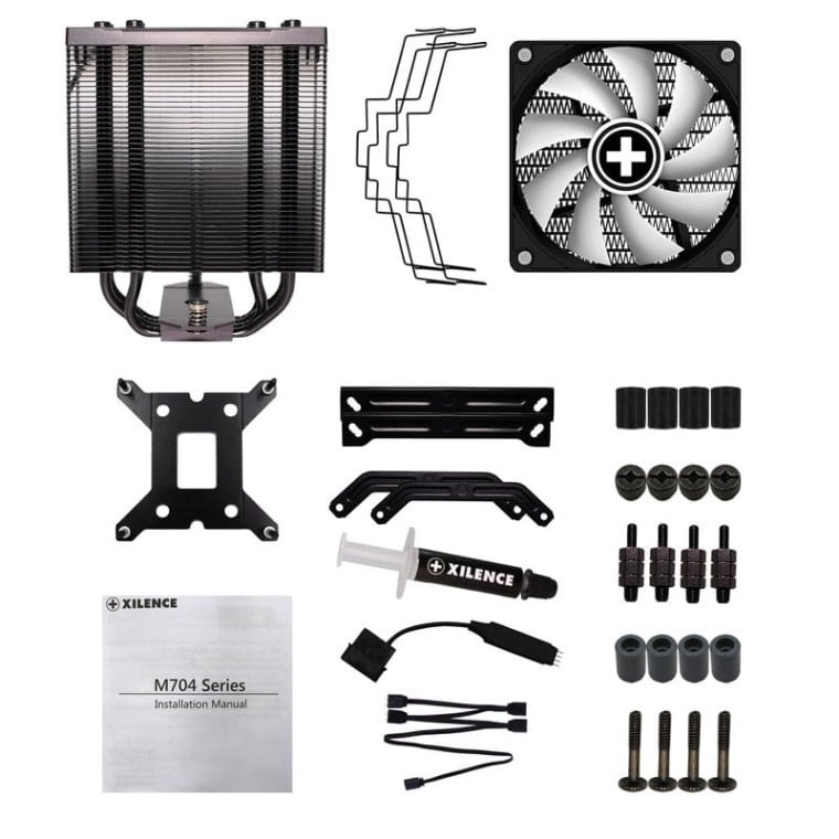 Xilence Performance C XC229 Ventilador CPU ARGB 120mm Blanco