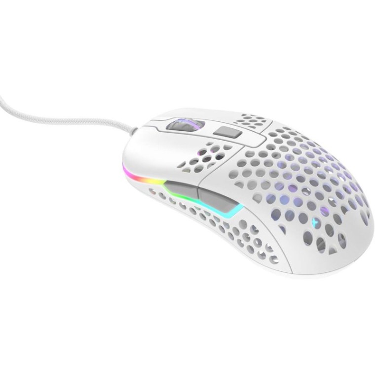 Xtrfy M42 Ratón Óptico Gaming Ambidextro USB 2.0 16000DPI Blanco