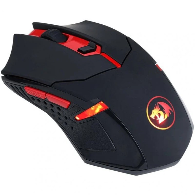 Redragon M601WL-BA Ratón Gaming Inalámbrico 2400 DPI + Alfombrilla