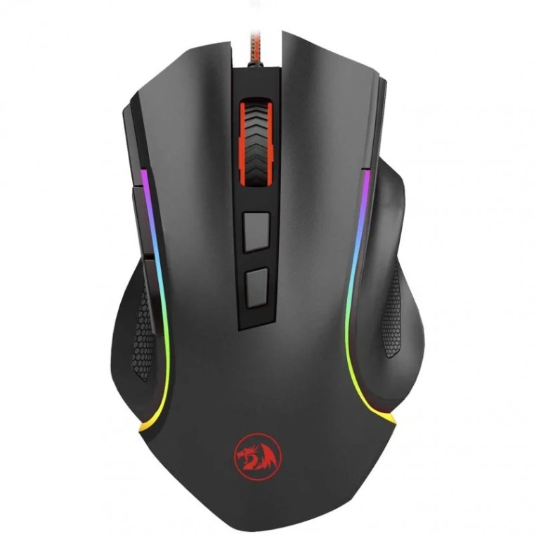 Redragon M607 Griffin RGB Ratón Gaming 7200 DPI Negro