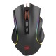 Redragon M607 Griffin RGB Ratón Gaming 7200 DPI Negro