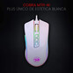 Redragon M711 Cobra White RGB Ratón Gaming 10000 DPI Blanco
