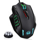 Redragon M908 Impact RGB Ratón Gaming 12400 DPI Negro Redragon M908 Impact RGB Ratón Gaming 12400 DPI Negro