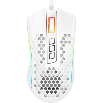 Redragon Storm Elite M988 Ratón Gaming 32000 DPI Blanco Redragon Storm Elite M988 Ratón Gaming 32000 DPI Blanco