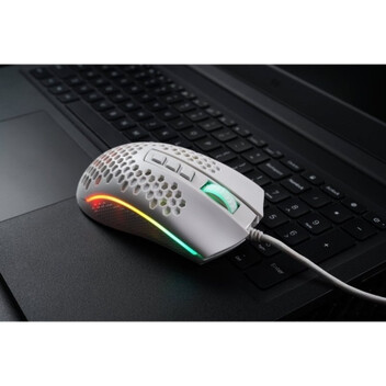 Redragon Storm Elite M988 Ratón Gaming 32000 DPI Blanco Redragon Storm Elite M988 Ratón Gaming 32000 DPI Blanco