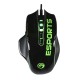 Scorpion G938 Ratón Gaming 4000 DPI Negro/Verde