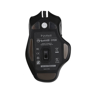 Scorpion G938 Ratón Gaming 4000 DPI Negro/Verde Scorpion G938 Ratón Gaming 4000 DPI Negro/Verde