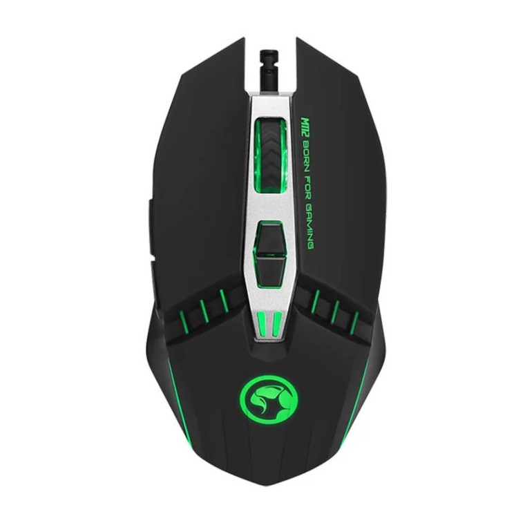 Scorpion MA-M112 Ratón Gaming 4000 DPI Negro