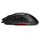 Scorpion M355+G1 Pack Ratón Gaming RGB 6400 DPI + Alfombrilla Negra/Roja