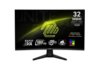 Monitor MSI 31.5″ 2560x1440 180Hz Rapid VA Curvo HDR DisplayHDR 400 Sin Marco