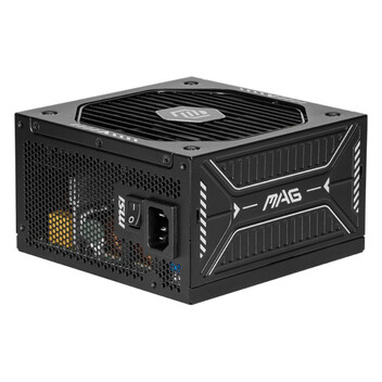 Fuente Alimentación MSI 750W 80 PLUS Gold MAG A750GLS PCIE5 Modular Ventilado Fuente Alimentación MSI 750W 80 PLUS Gold MAG A750GLS PCIE5 Modular Ventilado