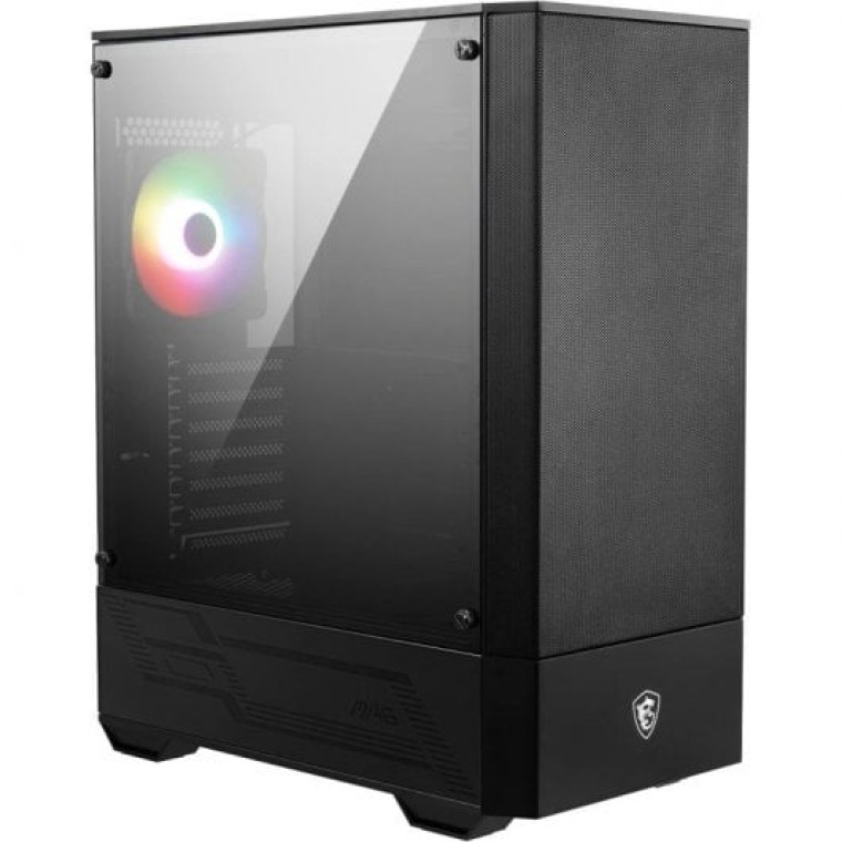 MSI MAG Forge 111R Mid Tower Cristal Templado USB 3.2 Negra