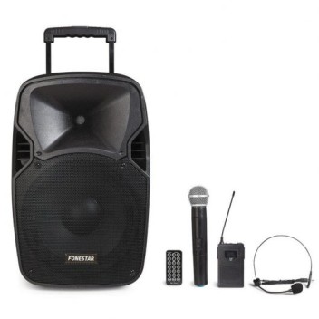 Fonestar MALIBU-212P Altavoz Portátil con 2 Micrófonos Inalámbricos 40W RMS Negro Fonestar MALIBU-212P Altavoz Portátil con 2 Micrófonos Inalámbricos 40W RMS Negro